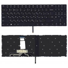 Клавиатура для ноутбука Lenovo Legion Y520-15IKB, Y520-15IKBA, Y520-15IKBM, Y520-15IKBN, Y530-15ICH, Y7000, Y7000P, Y720-15IKB Черная, без рамки, белая подсветка