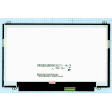 Матрица, экран, дисплей для ноутбука 11.6" B116XW03 V.1 1366x768 (HD), TN, 40pin, Slim, уши верх-низ, Матовая