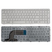 Клавиатура HP 250 G3, 255 G2, 255 G3, 15-d, 15-g, 15-r, Pavilion 15-e, 15-n, 710248-001 белая, с рамкой