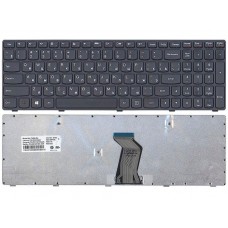 Клавиатура для ноутбука Lenovo IdeaPad G500, G500C, G500H, G500G, G500M, G500T, G505, G505A, G505G, G510, G510A, G510G, G700, G700A, G700G, G710, G710A, G710G Черная, черная рамка