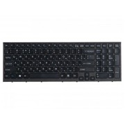Клавиатура Sony Vaio VPC-EB, VPCEB, MP-09L23SU-886 чёрная, с рамкой
