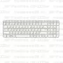 Клавиатура для ноутбука HP Pavilion G6-2333er Белая, с рамкой