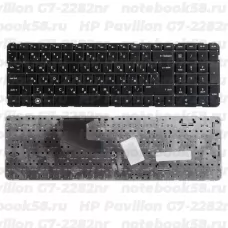 Клавиатура для ноутбука HP Pavilion G7-2282nr Чёрная, без рамки, вертикальный ENTER