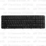 Клавиатура для ноутбука HP Pavilion G7-2022 Чёрная с рамкой