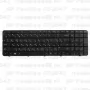 Клавиатура для ноутбука HP Pavilion G7-2043 Чёрная с рамкой