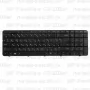 Клавиатура для ноутбука HP Pavilion G7-2112er Чёрная с рамкой