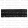 Клавиатура для ноутбука HP Pavilion G7-2114sr Чёрная с рамкой