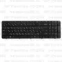 Клавиатура для ноутбука HP Pavilion G7-2142 Чёрная с рамкой