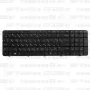 Клавиатура для ноутбука HP Pavilion G7-2256sr Чёрная с рамкой