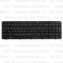 Клавиатура для ноутбука HP Pavilion G7-2300sr Чёрная с рамкой