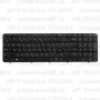 Клавиатура для ноутбука HP Pavilion G7-2303 Чёрная с рамкой