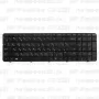 Клавиатура для ноутбука HP Pavilion G7-2321 Чёрная с рамкой