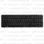 Клавиатура для ноутбука HP Pavilion G7-2346 Чёрная с рамкой