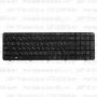 Клавиатура для ноутбука HP Pavilion G7-2364er Чёрная с рамкой