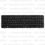 Клавиатура для ноутбука HP Pavilion G7-2377sr Чёрная с рамкой