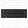 Клавиатура для ноутбука HP Pavilion DV6-3008 Чёрная, с рамкой
