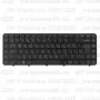 Клавиатура для ноутбука HP Pavilion DV6-3213 Чёрная, с рамкой