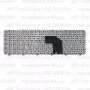 Клавиатура для ноутбука HP Pavilion G6-2081er черная, с рамкой
