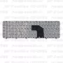 Клавиатура для ноутбука HP Pavilion G6-2095 черная, с рамкой