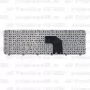 Клавиатура для ноутбука HP Pavilion G6-2150 черная, с рамкой