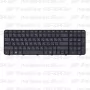 Клавиатура для ноутбука HP Pavilion G6-2343sr черная, с рамкой