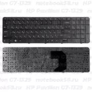 Клавиатура для ноутбука HP Pavilion G7-1329 Черная