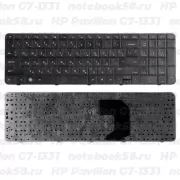Клавиатура для ноутбука HP Pavilion G7-1331 Черная