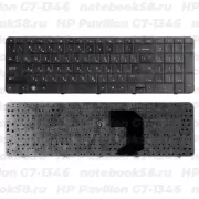 Клавиатура для ноутбука HP Pavilion G7-1346 Черная