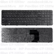 Клавиатура для ноутбука HP Pavilion G7-1351er Черная