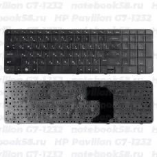 Клавиатура для ноутбука HP Pavilion G7-1232 Черная
