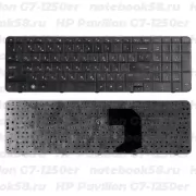 Клавиатура для ноутбука HP Pavilion G7-1250er Черная