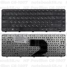 Клавиатура для ноутбука HP Pavilion G6-1007 Черная