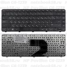 Клавиатура для ноутбука HP Pavilion G6-1239 Черная