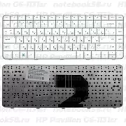 Клавиатура для ноутбука HP Pavilion G6-1131sr Белая