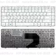 Клавиатура для ноутбука HP Pavilion G6-1b23 Белая