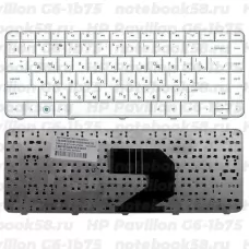 Клавиатура для ноутбука HP Pavilion G6-1b75 Белая