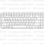 Клавиатура для ноутбука HP Pavilion G6t-1300 Белая