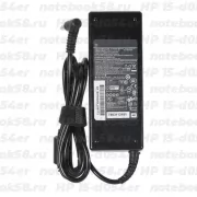 Блок питания для ноутбука HP 15-d054er 19.5V, 4.62A, 90W (4.5x3.0мм + pin) HC