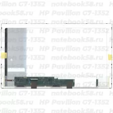 Матрица для ноутбука HP Pavilion G7-1352 (1600x900 HD+) TN, 40pin, Глянцевая