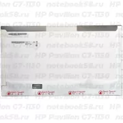 Матрица для ноутбука HP Pavilion G7-1130 (1600x900 HD+) TN, 40pin, Глянцевая