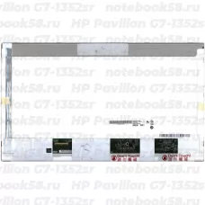 Матрица для ноутбука HP Pavilion G7-1352sr (1600x900 HD+) TN, 40pin, Матовая