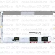 Матрица для ноутбука HP Pavilion G7-2017 (1600x900 HD+) TN, 40pin, Матовая