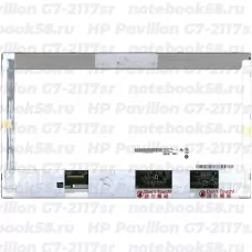 Матрица для ноутбука HP Pavilion G7-2117sr (1600x900 HD+) TN, 40pin, Матовая