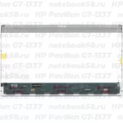 Матрица для ноутбука HP Pavilion G7-1337 (1600x900 HD+) TN, 40pin, Глянцевая