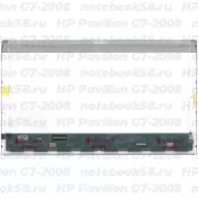 Матрица для ноутбука HP Pavilion G7-2008 (1600x900 HD+) TN, 40pin, Глянцевая