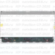 Матрица для ноутбука HP Pavilion G7-2020 (1600x900 HD+) TN, 40pin, Глянцевая