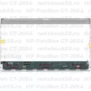 Матрица для ноутбука HP Pavilion G7-2054 (1600x900 HD+) TN, 40pin, Глянцевая