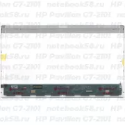 Матрица для ноутбука HP Pavilion G7-2101 (1600x900 HD+) TN, 40pin, Глянцевая