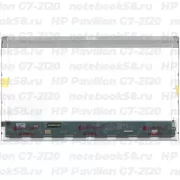 Матрица для ноутбука HP Pavilion G7-2120 (1600x900 HD+) TN, 40pin, Глянцевая