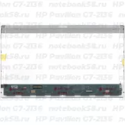 Матрица для ноутбука HP Pavilion G7-2136 (1600x900 HD+) TN, 40pin, Глянцевая